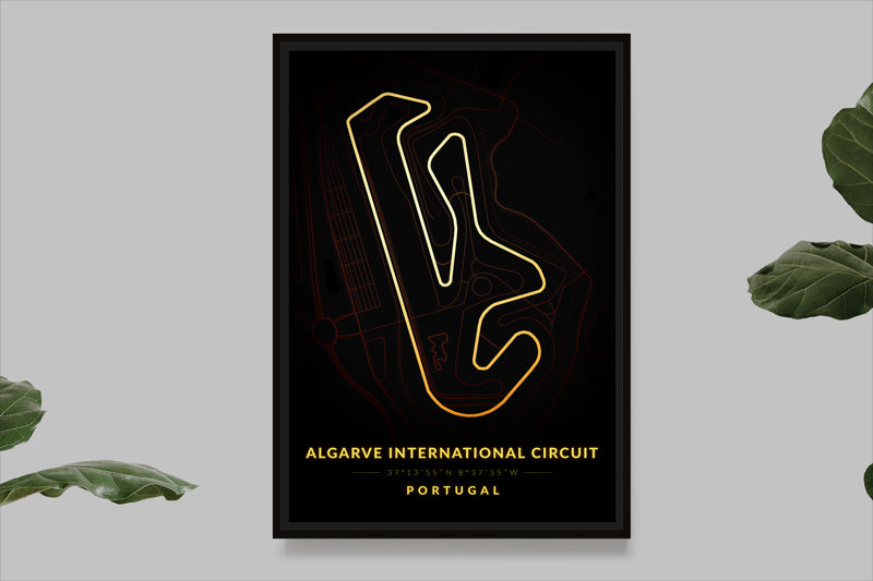 Algarve International Circuit - Portugal - Carte Vintage