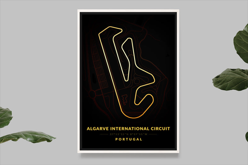 Algarve International Circuit - Portugal - Carte Vintage