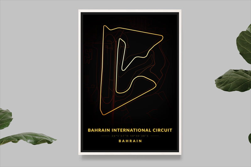 Bahrain International Circuit - Bahrain - Carte Vintage