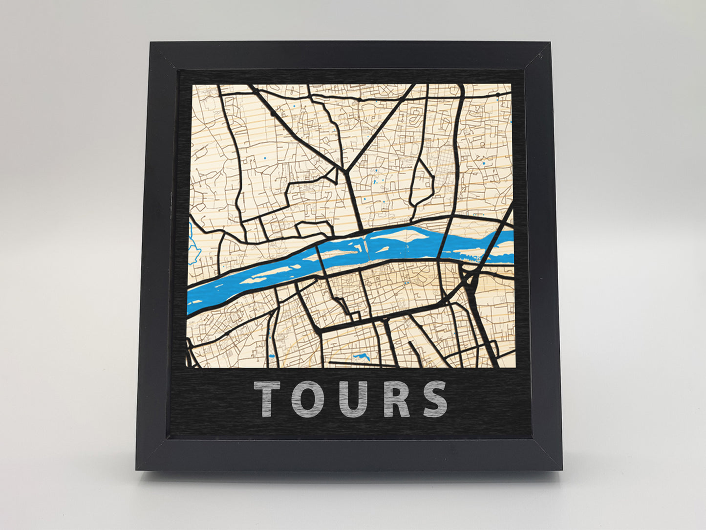 Towers - Wooden Map