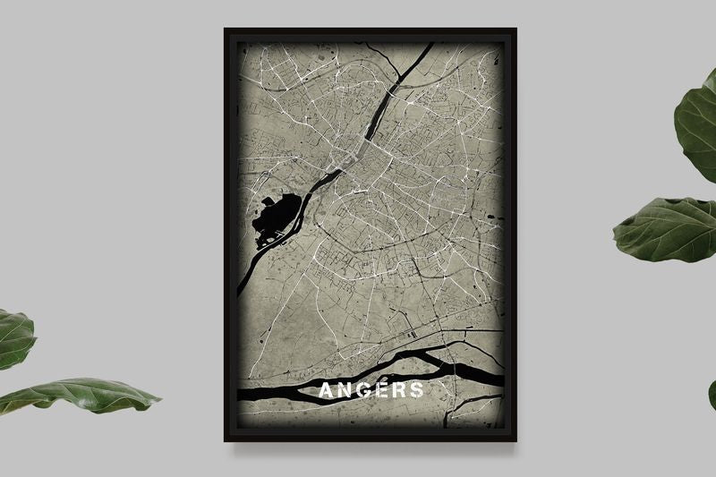 Angers - Western Map