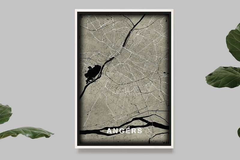 Angers - Western Map