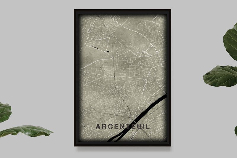Argenteuil - Western Map