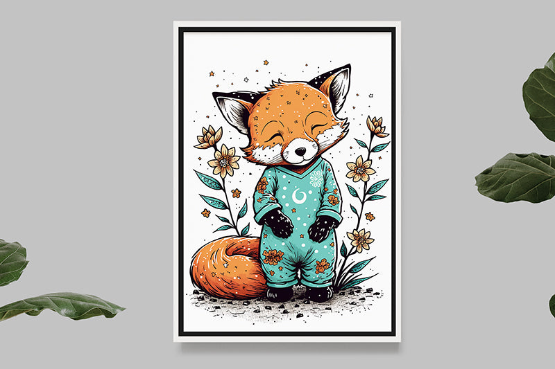 Fox III - Splash Paint