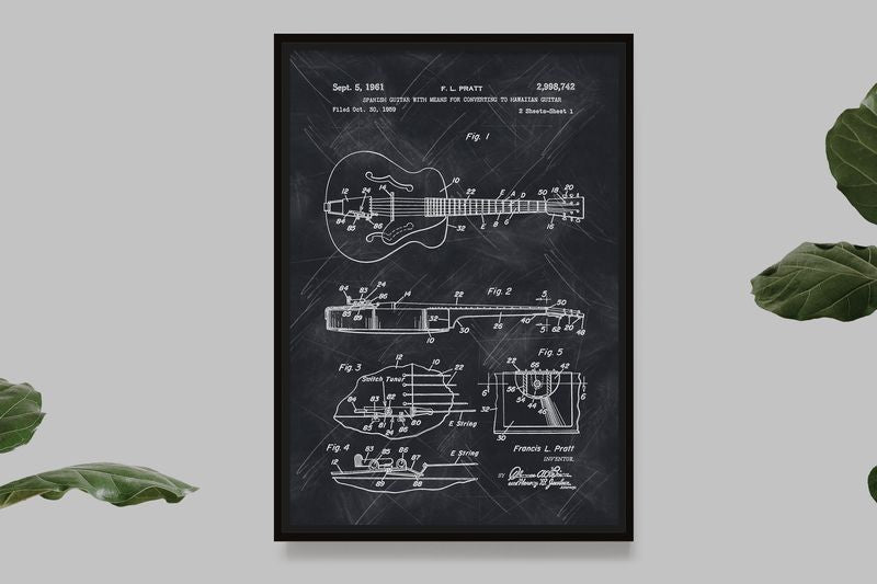 Spanish Guitar - Old Patent