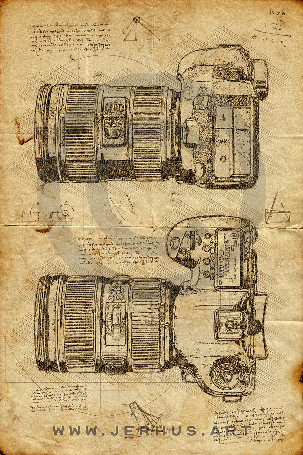 Canon Eos 5D Mark IV II- Da Vinci Style