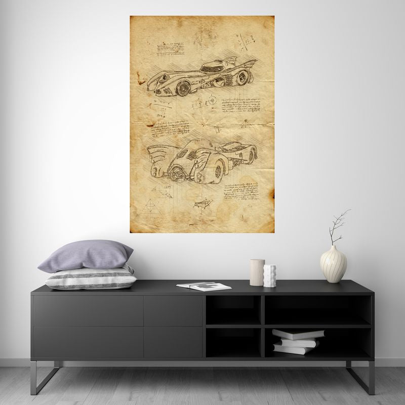 Batmobile - Da Vinci Style