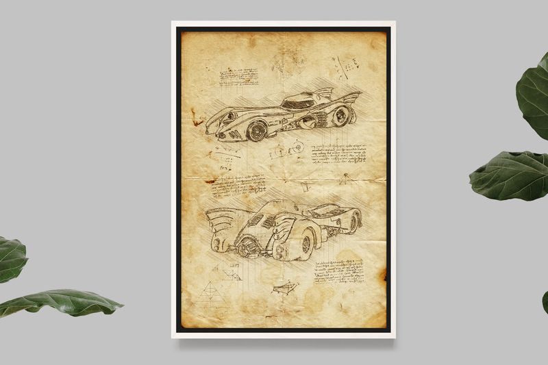 Batmobile - Da Vinci Style