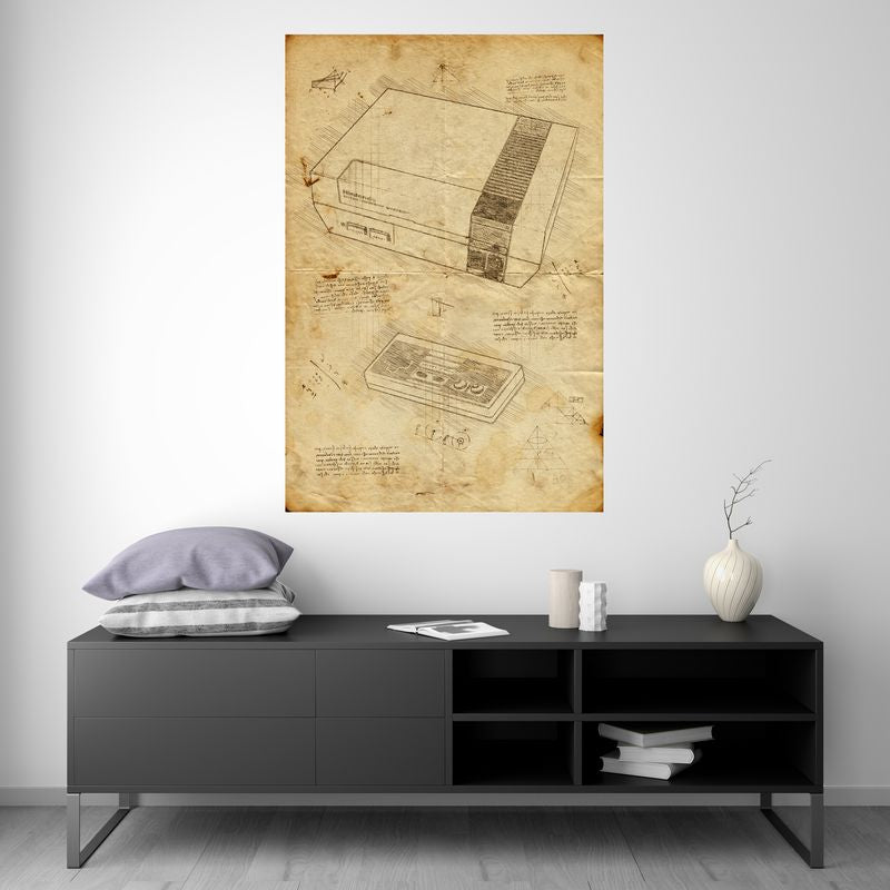 Nintendo NES - Da Vinci Style