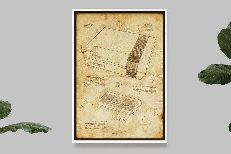 Nintendo NES - Da Vinci Style
