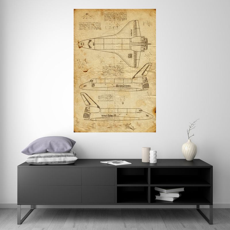 Navette Spatiale - Da Vinci Style