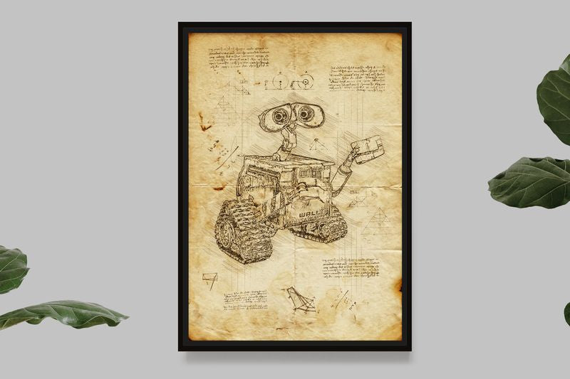 Wall-E - Da Vinci Style