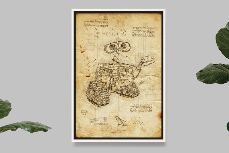 Wall-E - Da Vinci Style
