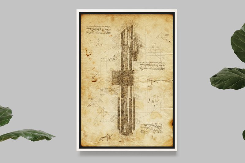 Sabre laser - Star Wars - Da Vinci Style