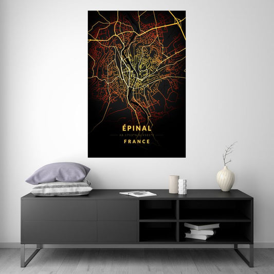 Epinal - Carte Vintage