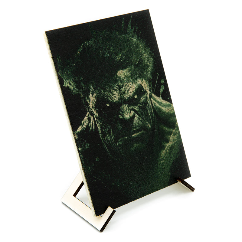 Hulk - Marvel - Gravure en bois