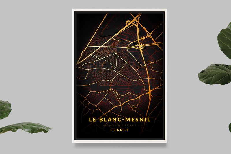 Le Blanc-Mesnil - Carte Vintage
