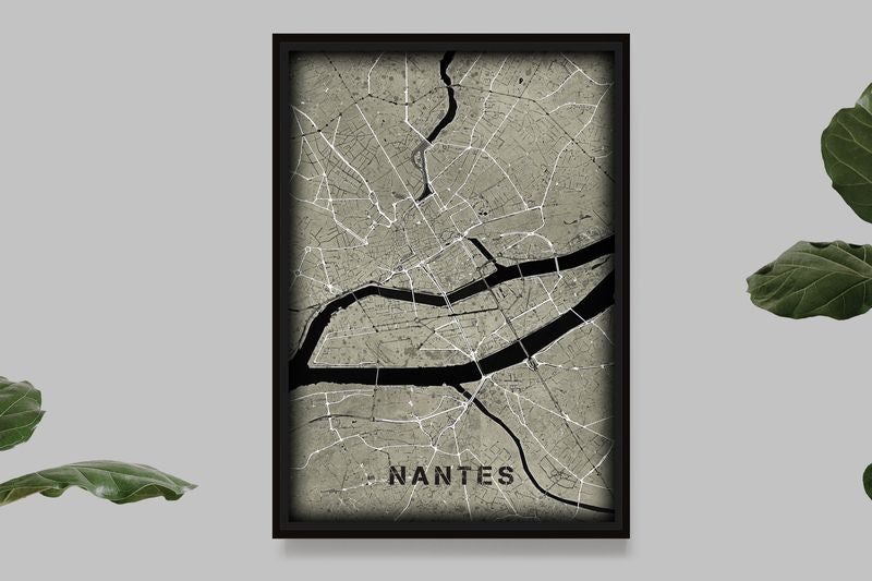 Nantes - Western Map