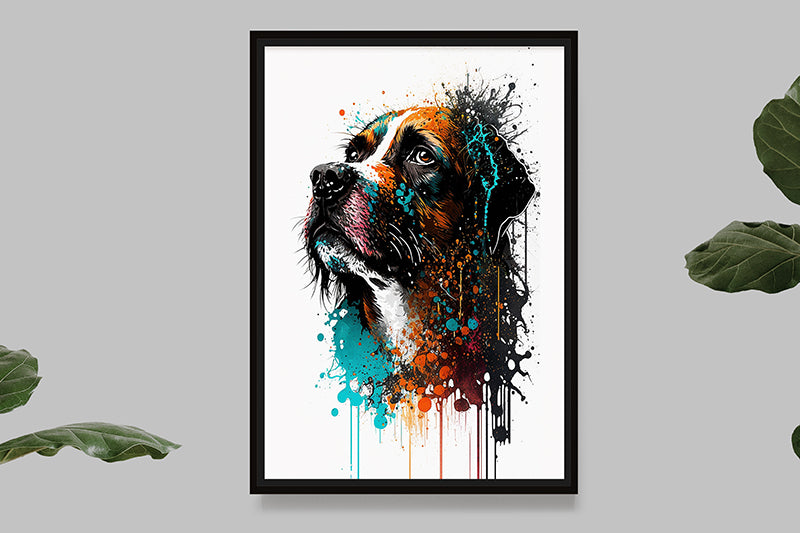Chien I - Splash Paint