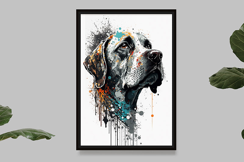 Dog II - Splash Paint