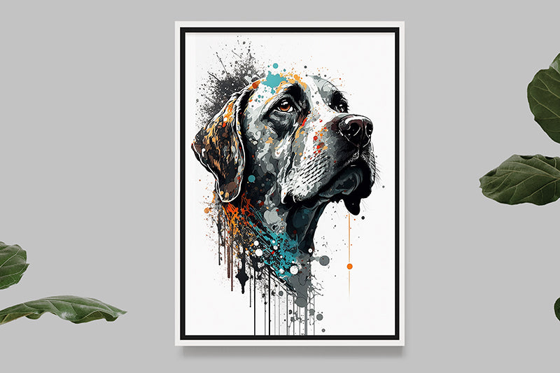 Dog II - Splash Paint