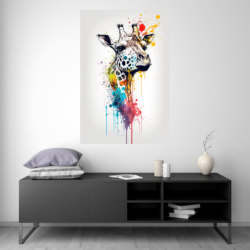 Girafe I - Splash Paint