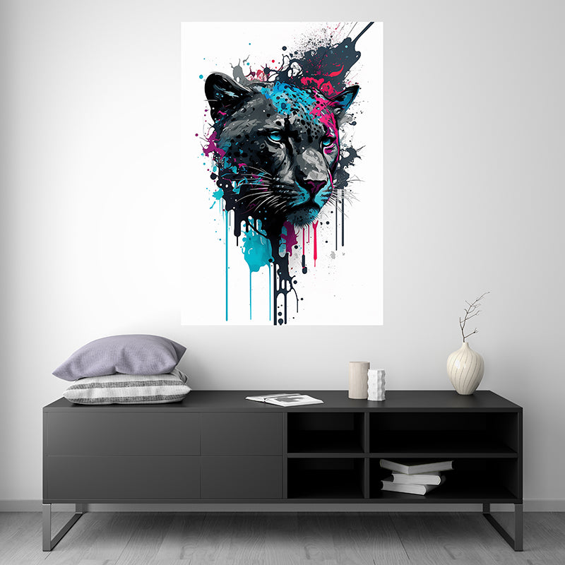 Panther II - Splash Paint - Artwork