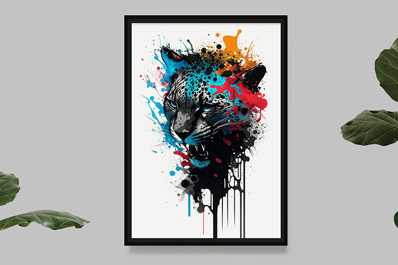 Panthere III - Splash Paint