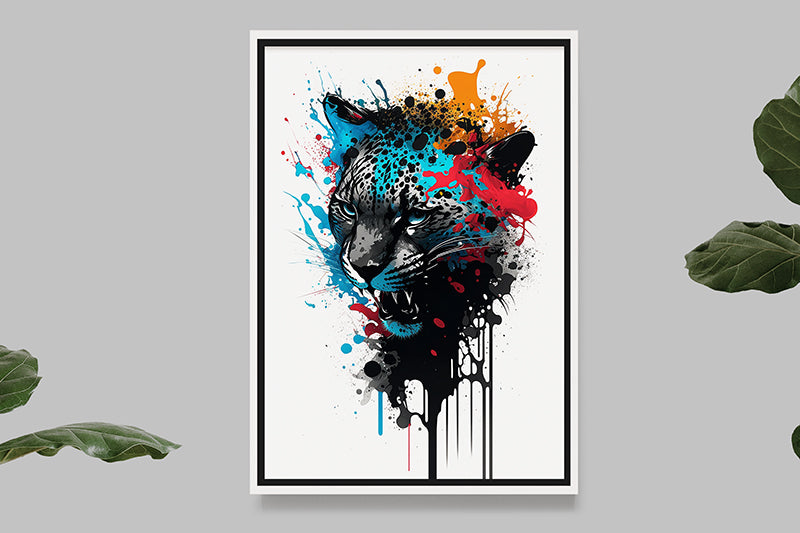 Panthere III - Splash Paint