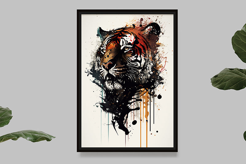 Tigre III - Splash Paint