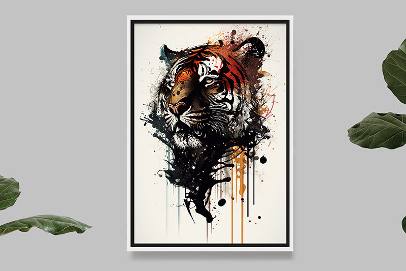 Tigre III - Splash Paint