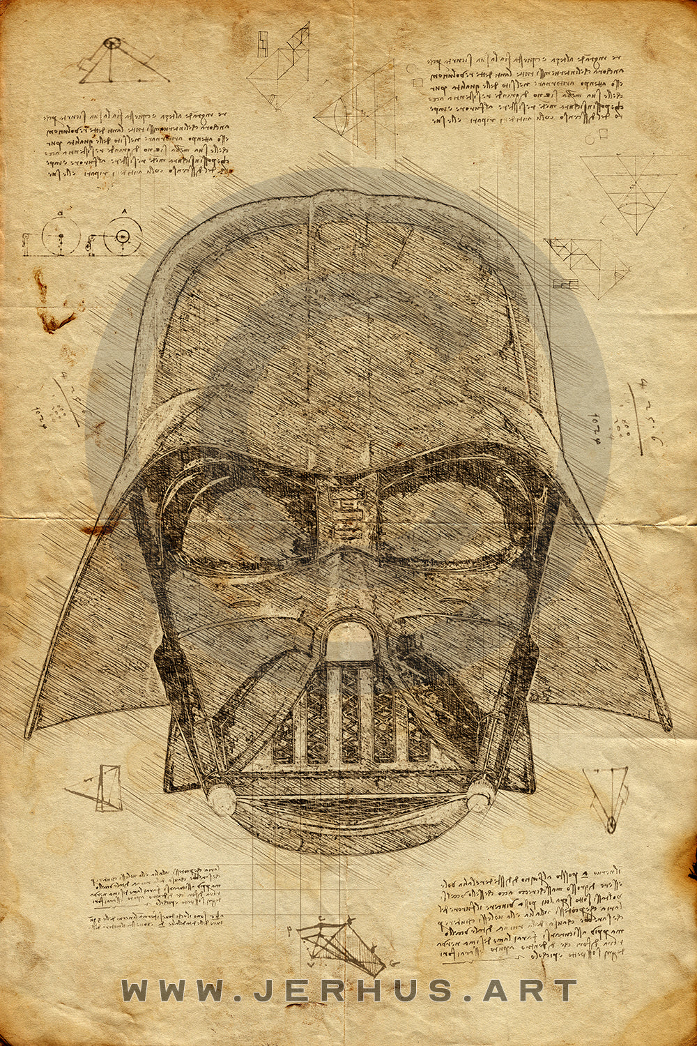 Casque Dark Vador - Star Wars - Da Vinci Style