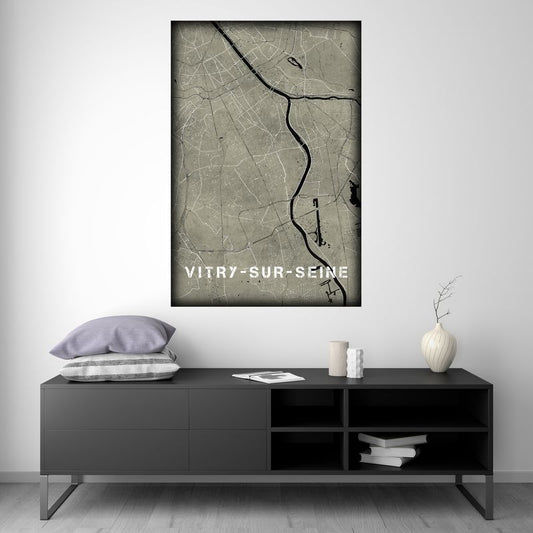 Vitry-sur-Seine - Western Map