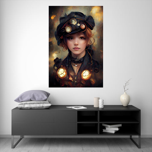 Steampunk Girl V - Artwork