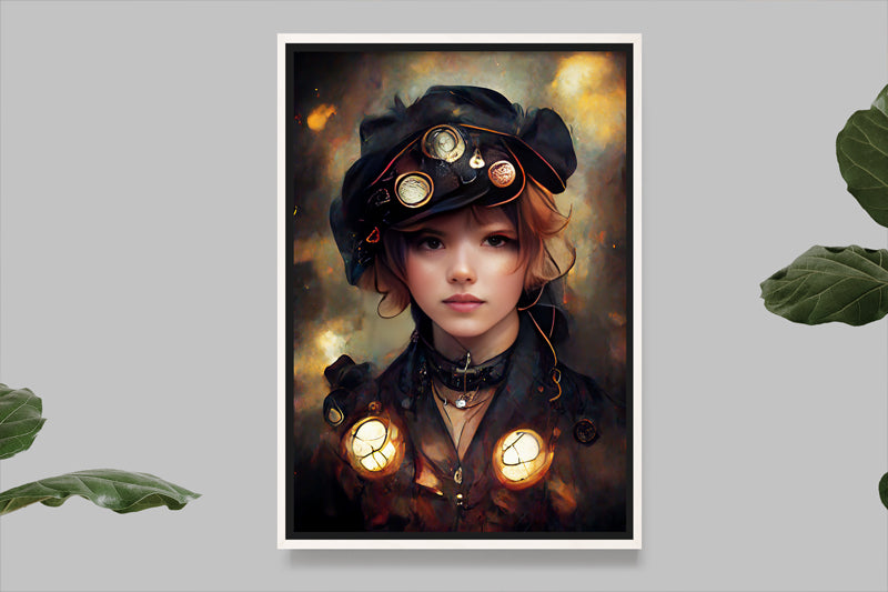 Steampunk Girl V - Artwork