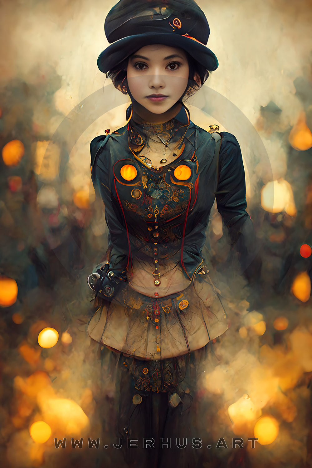 Steampunk Girl VIII - Artwork
