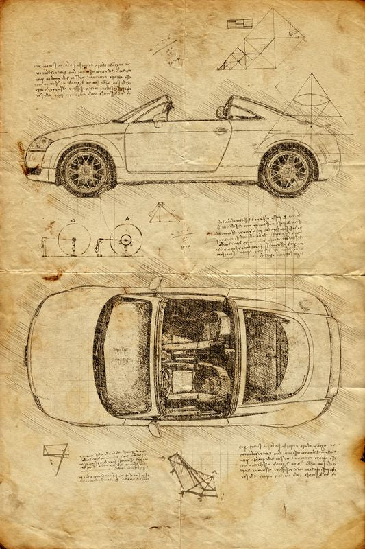 Audi TT Sky Concept - Da Vinci Style