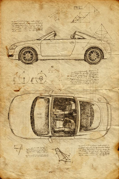 Audi TT Sky Concept - Da Vinci Style