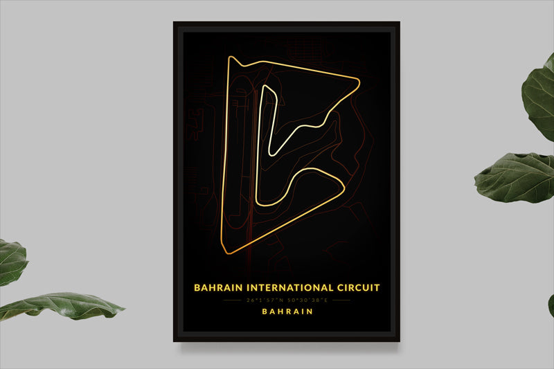 Bahrain International Circuit - Bahrain - Carte Vintage