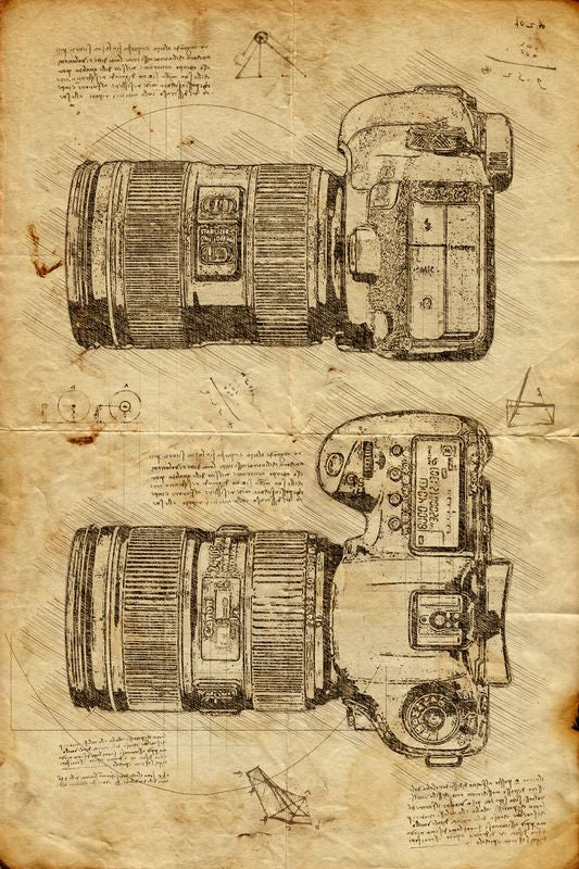 Canon Eos 5D Mark IV II- Da Vinci Style