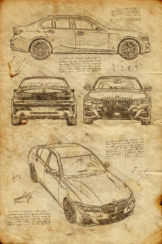 Bmw 330i G20 - Da Vinci Style