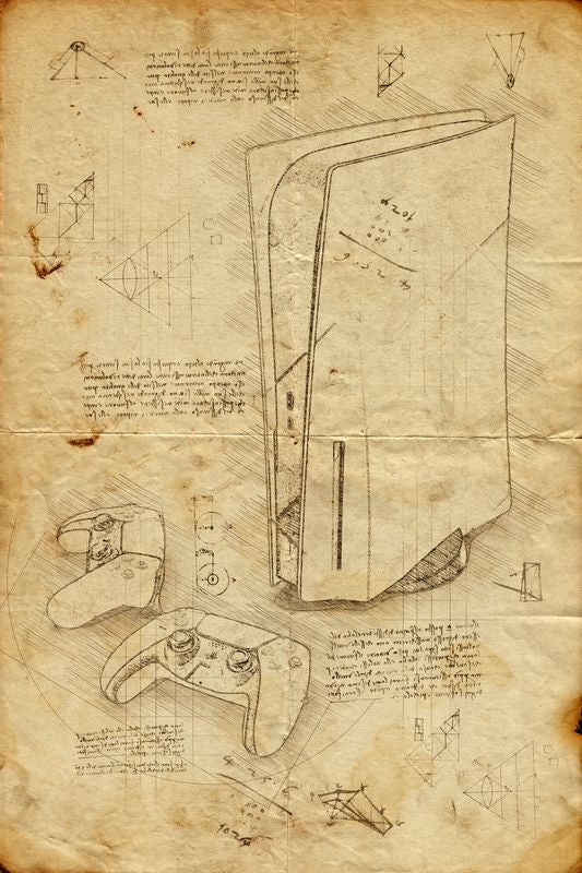 Sony PS5 - Da Vinci Style