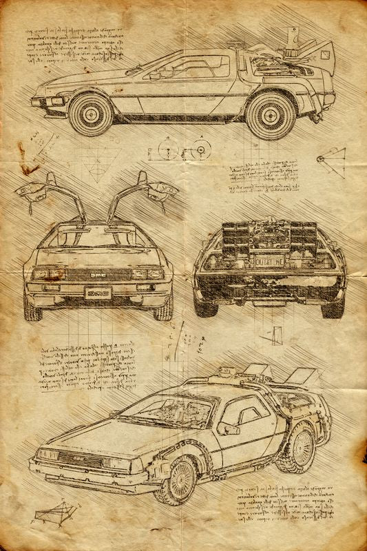 Delorean Dmc-12 - Retour vers le futur