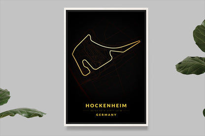 Hockenheim - Germany - Carte Vintage