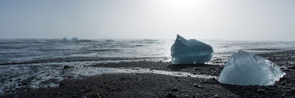 Ice on the beach