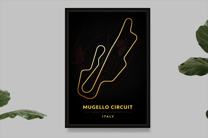 Mugello Circuit - Italy - Carte Vintage