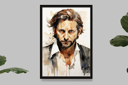 Bradley Cooper - I - Portrait - Splash Paint