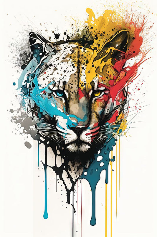 Puma - Splash Paint - Artwork