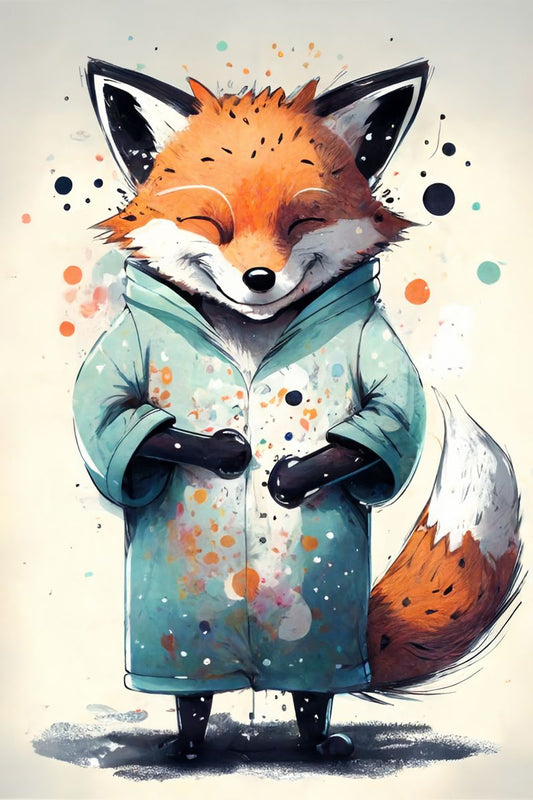 Fox II - Splash Paint