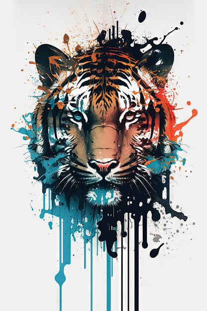 Tigre II - Splash Paint